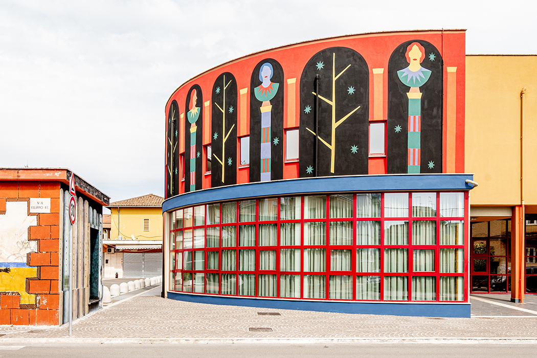 Agostino Iacurci, L'antiporta, 2021, Credits: #Fotoarchitetto | Rigymnasium,